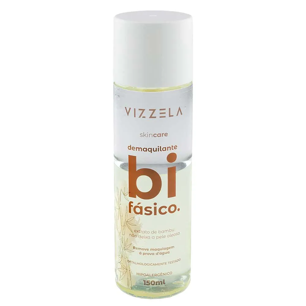 Demaquilante Bifásico Vizzela 150ml