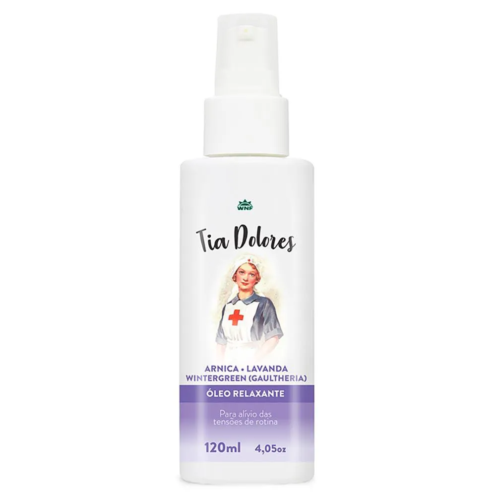 Óleo Relaxante Wnf Tia Dolores 120ml