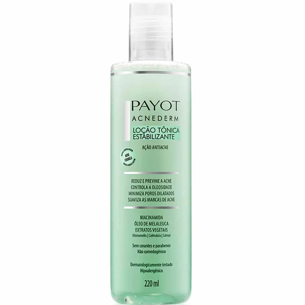 Loção Tônica Facial Estabilizante Payot - Acnederm 220ml