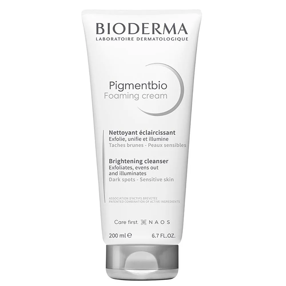 Creme de Limpeza Clareador Bioderma - Pigmentbio Foaming Cream 200ml
