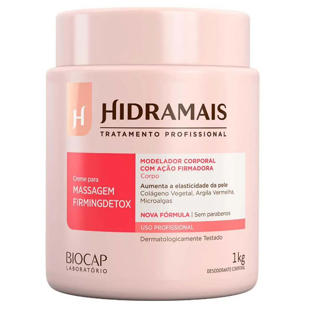 Creme de Massagem Hidramais Firmingdetox 1KG