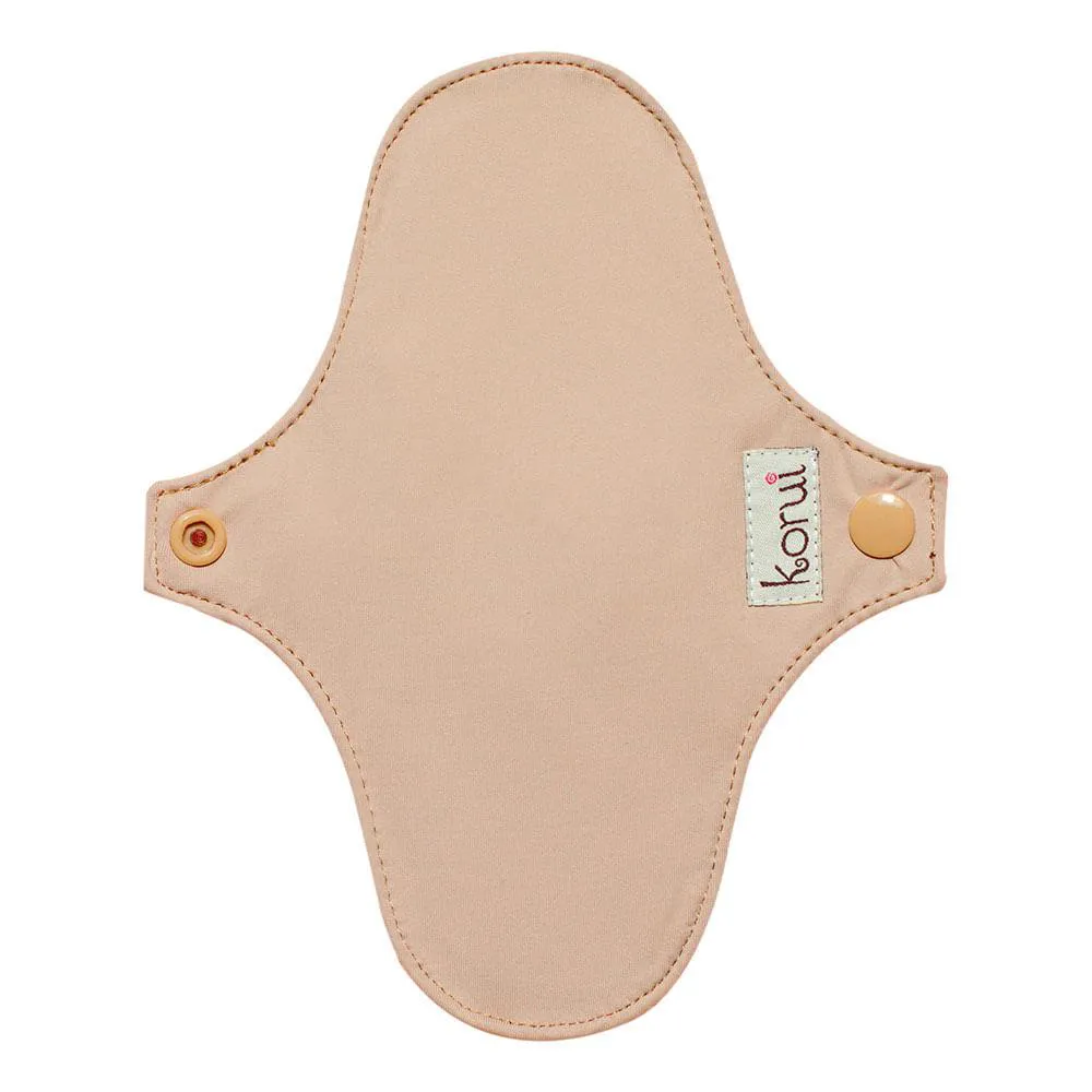Mini Absorvente de Pano Korui – Terra Linha Conforto Seco 1 UN