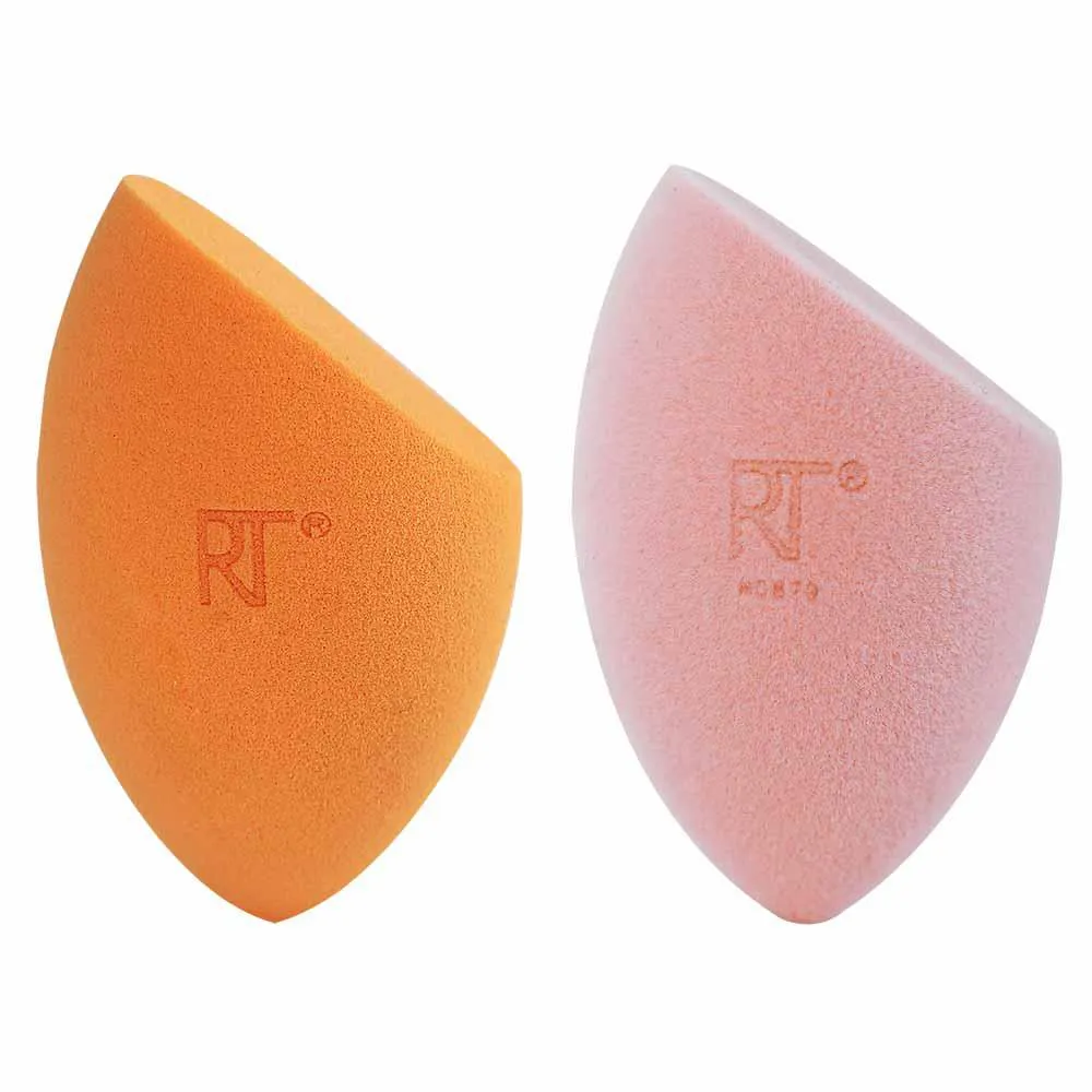 Real Techniques  Esponjas Kit – Esponja para Base + Esponja para Pó