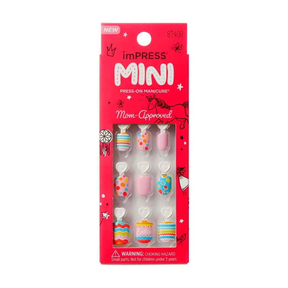 Unhas Autocolantes Infantil Impress Mini Spring Song