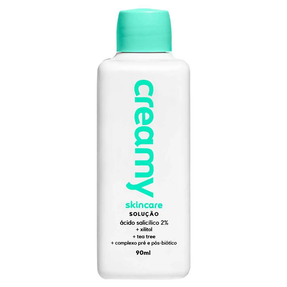 Solução Tônica Antiacne Creamy - Ácido Salicilico 90ml