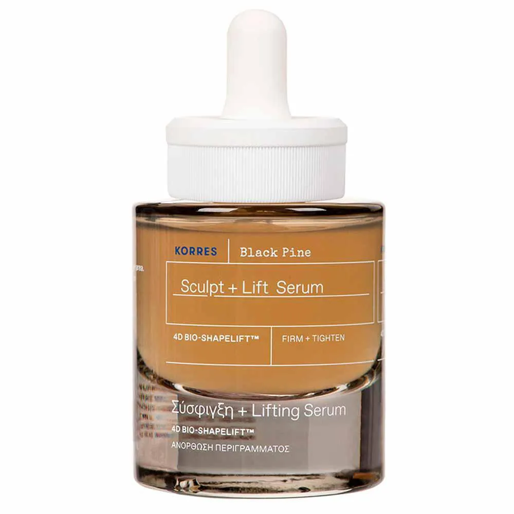Creme Facial Antirugas Sérum Korres Black Pine 30ml