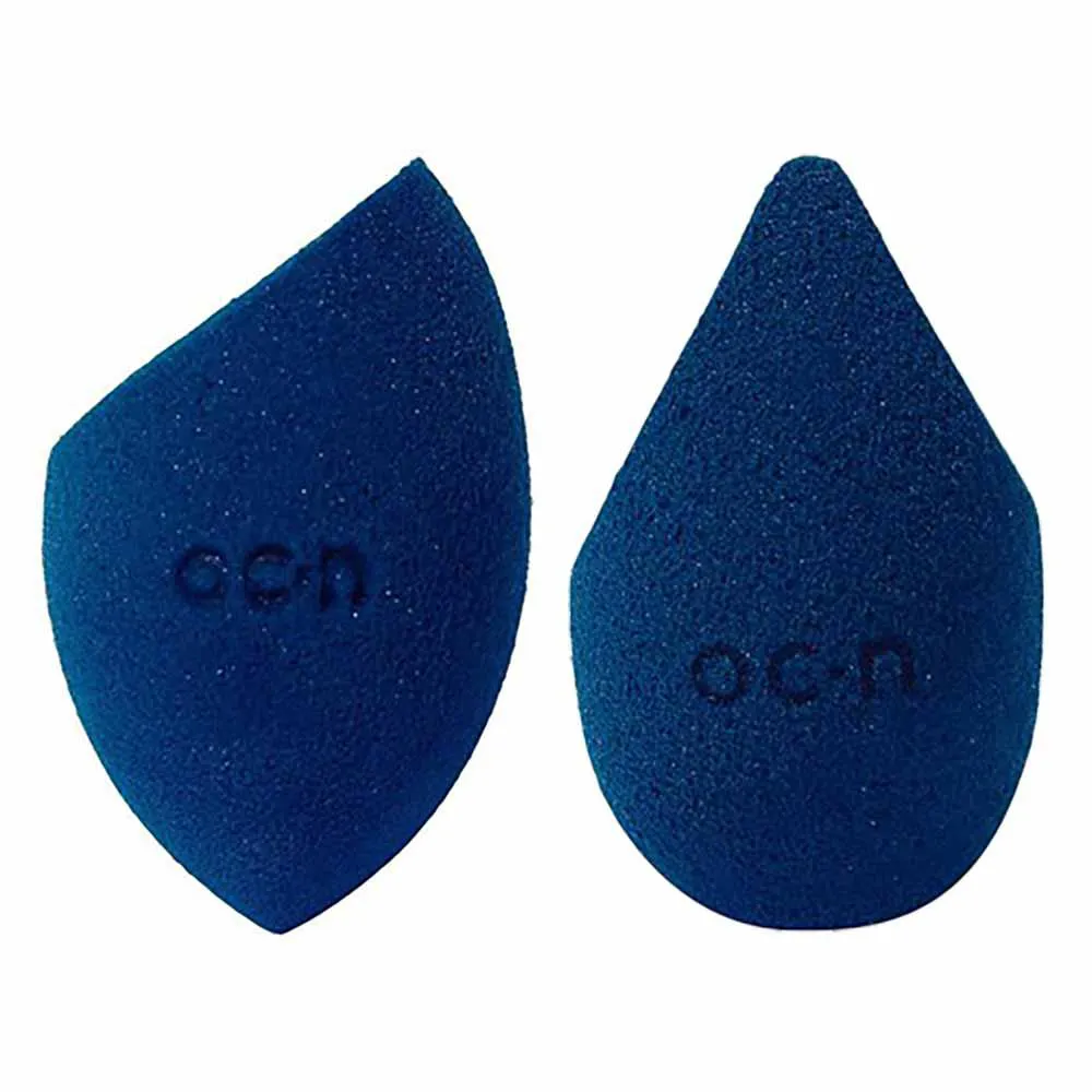 Océane Kit - Esponjas de Maquiagem Sister Blend Azul + Flat Blend Azul