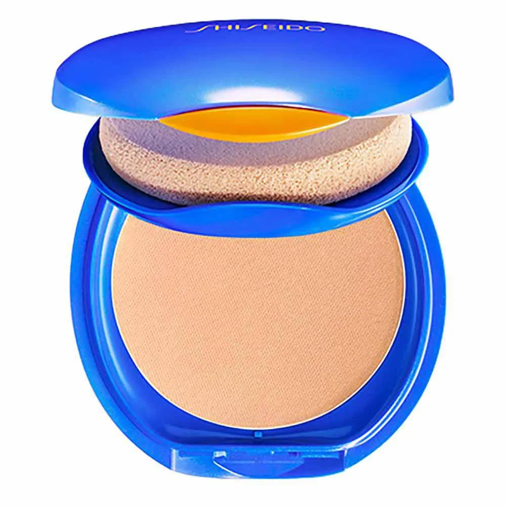 Protetor Solar Facial Compacto Refil Shiseido Uv Protective Fps 30 Medium Beige