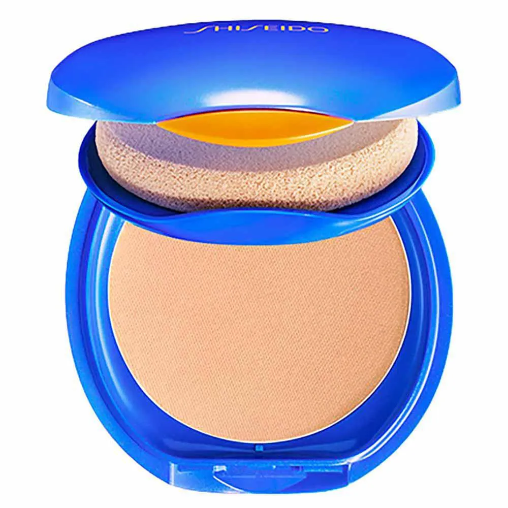 Protetor Solar Facial Compacto Refil Shiseido Uv Protective Fps 30 Medium Ivory