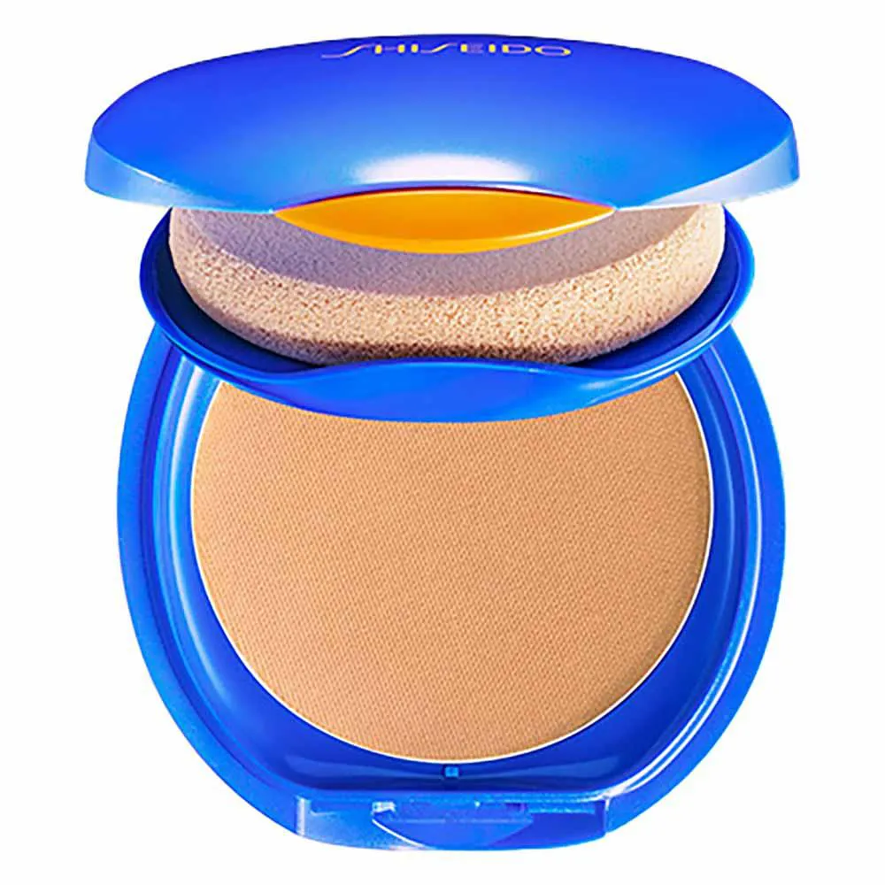Protetor Solar Facial Compacto Refil Shiseido Uv Protective Fps 30 Medium Ochre