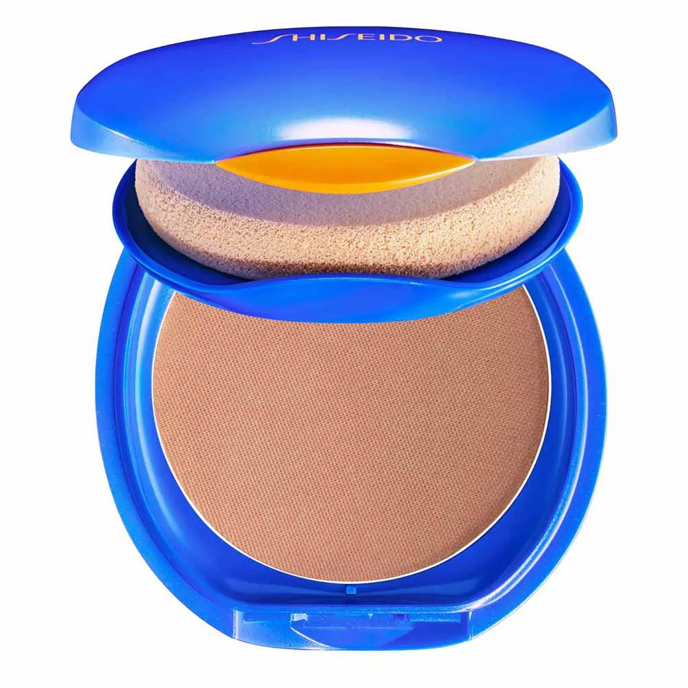 Protetor Solar Facial Compacto Refil Shiseido Uv Protective Fps 30 Dark Beige