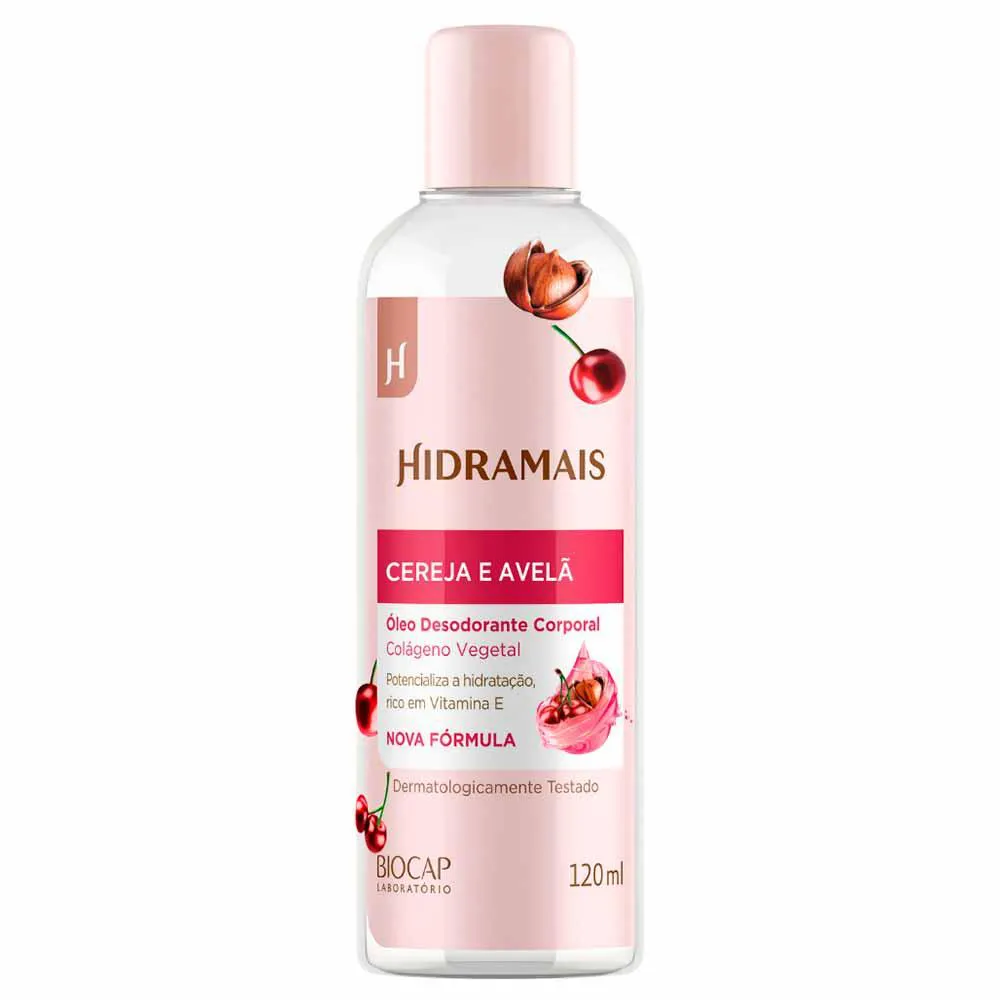 Óleo de Corpo Hidramias Cereja e Avelã 120ml
