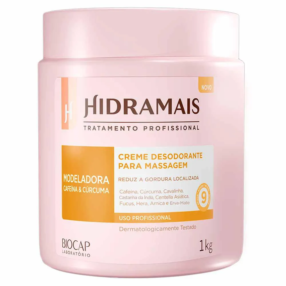 Creme de Massagem Modeladora Hidramais 1KG