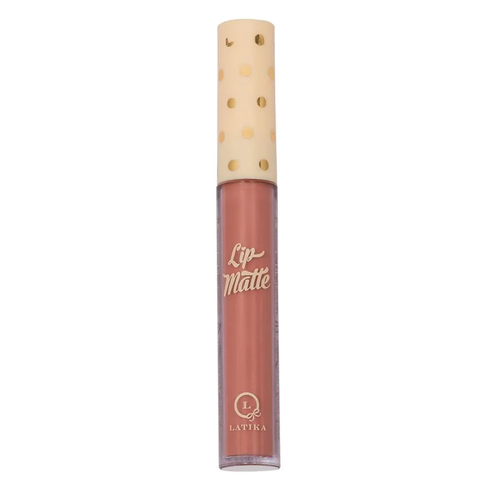 Batom Líquido Latika Lip Matte 4Ml N 34 Nude