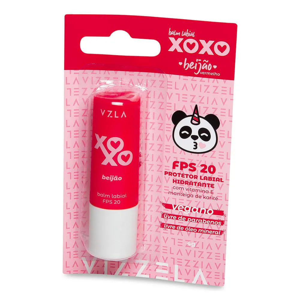 Balm Labial Vizzela Xoxo Fps 20 Beijão