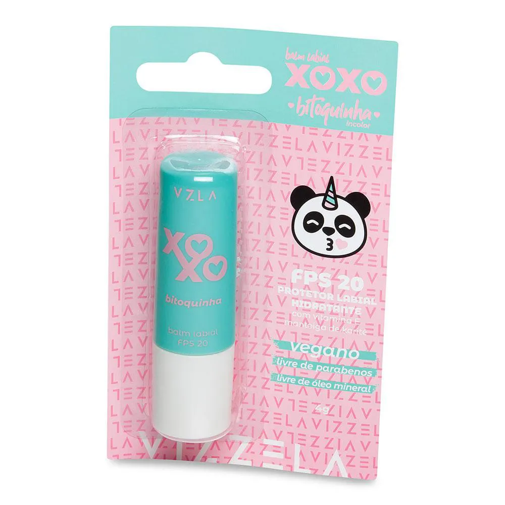 Balm Labial Vizzela Xoxo Fps 20 Bitoquinha
