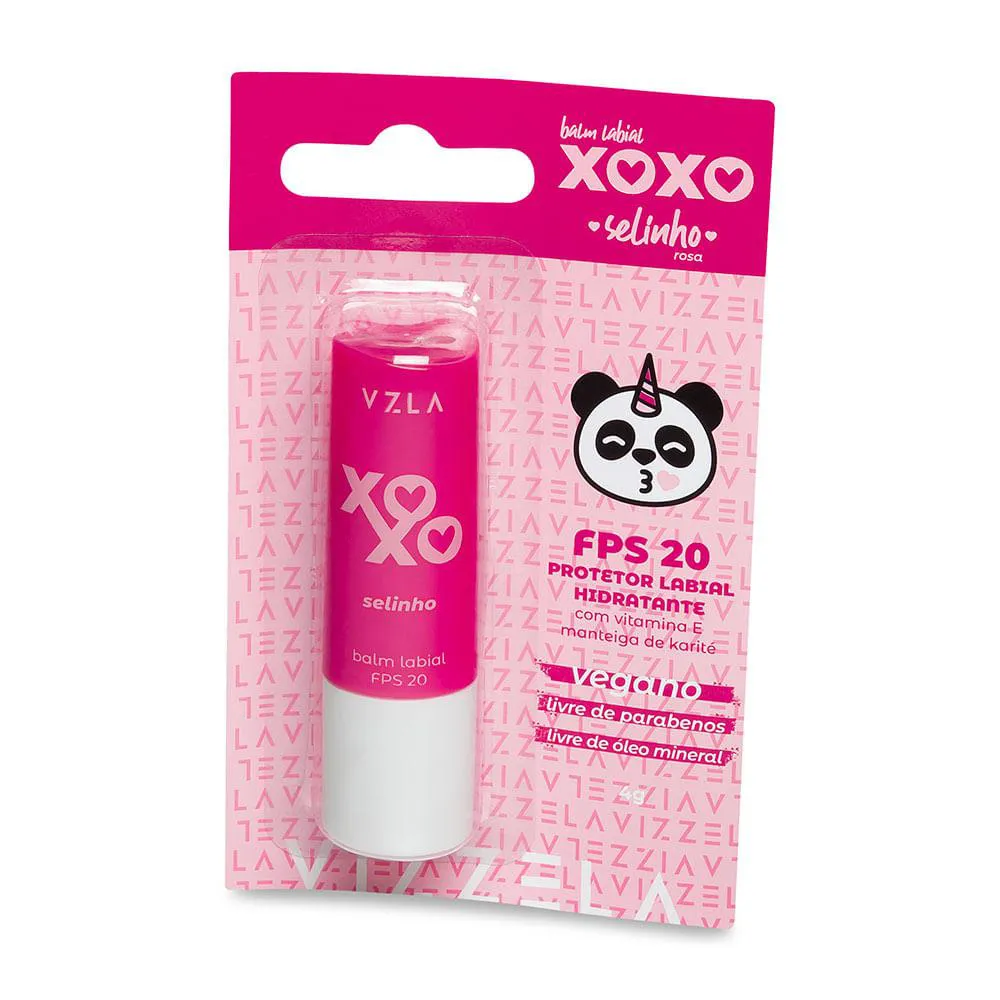 Balm Labial Vizzela Xoxo Fps 20 Selinho