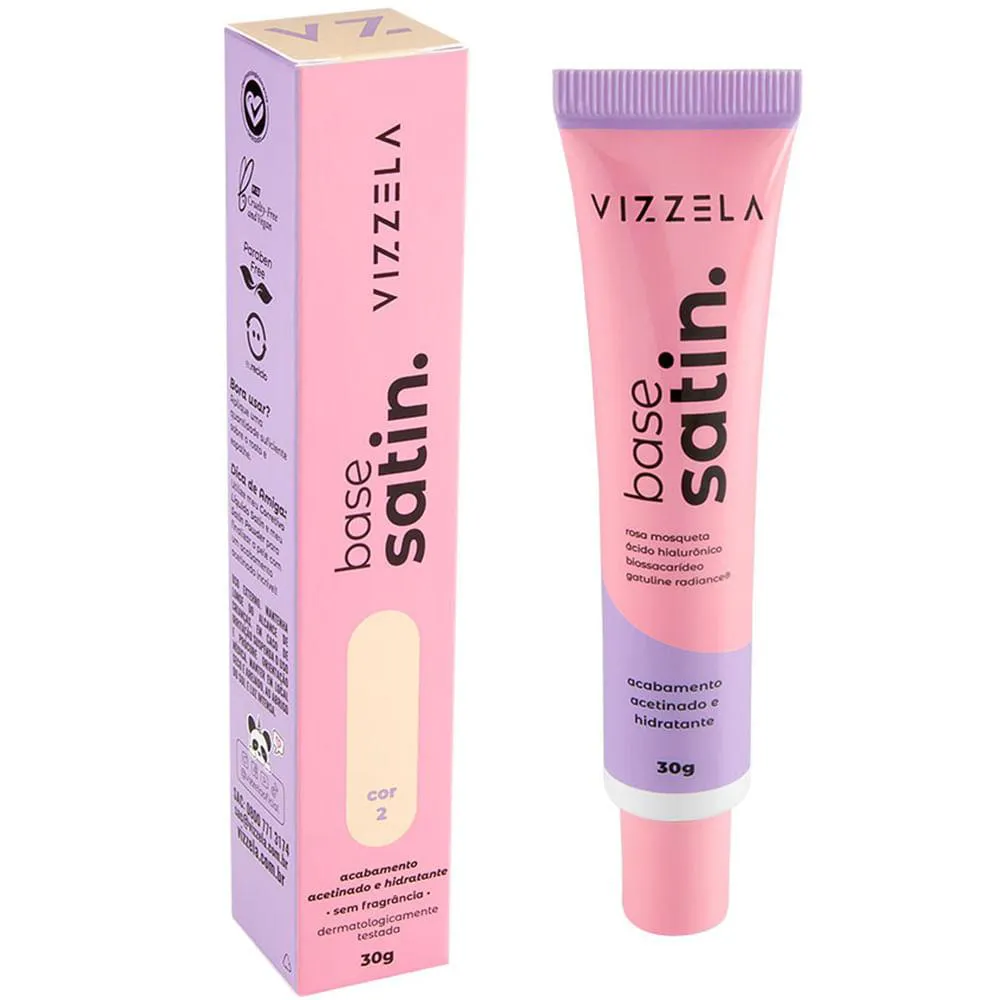 Base Líquida Vizzela Satin 02