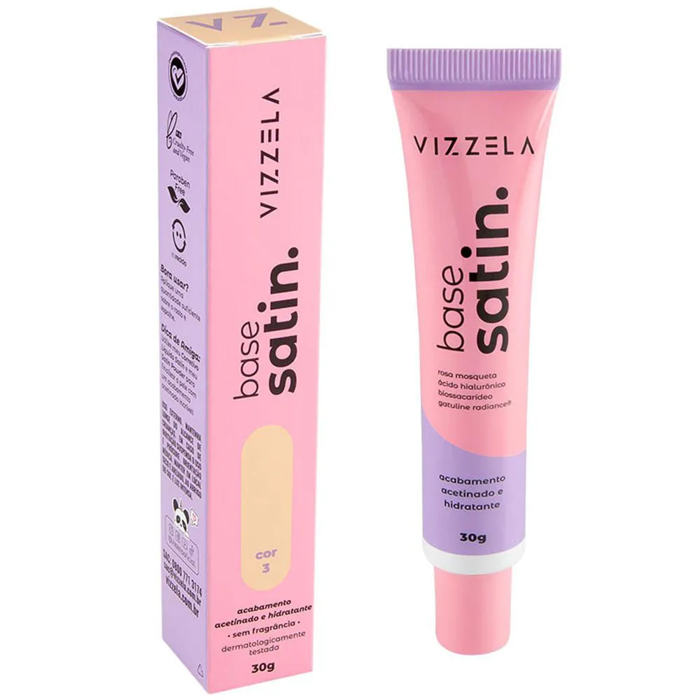 Base Líquida Vizzela Satin 03