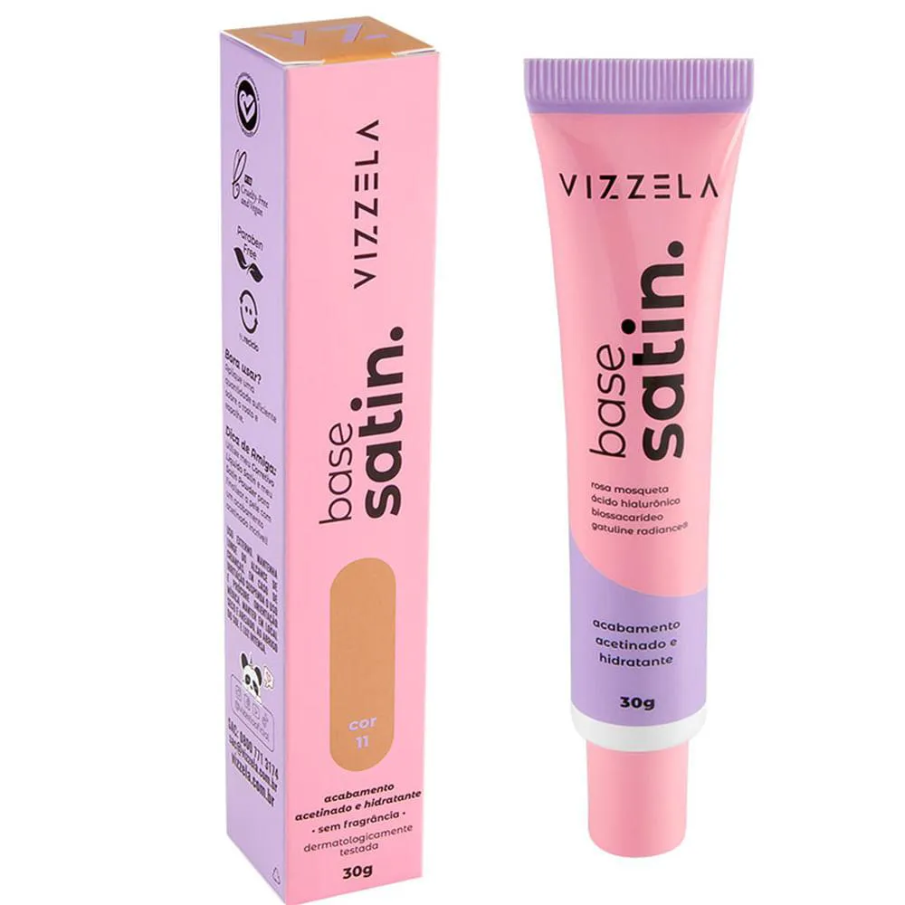 Base Líquida Vizzela Satin 11