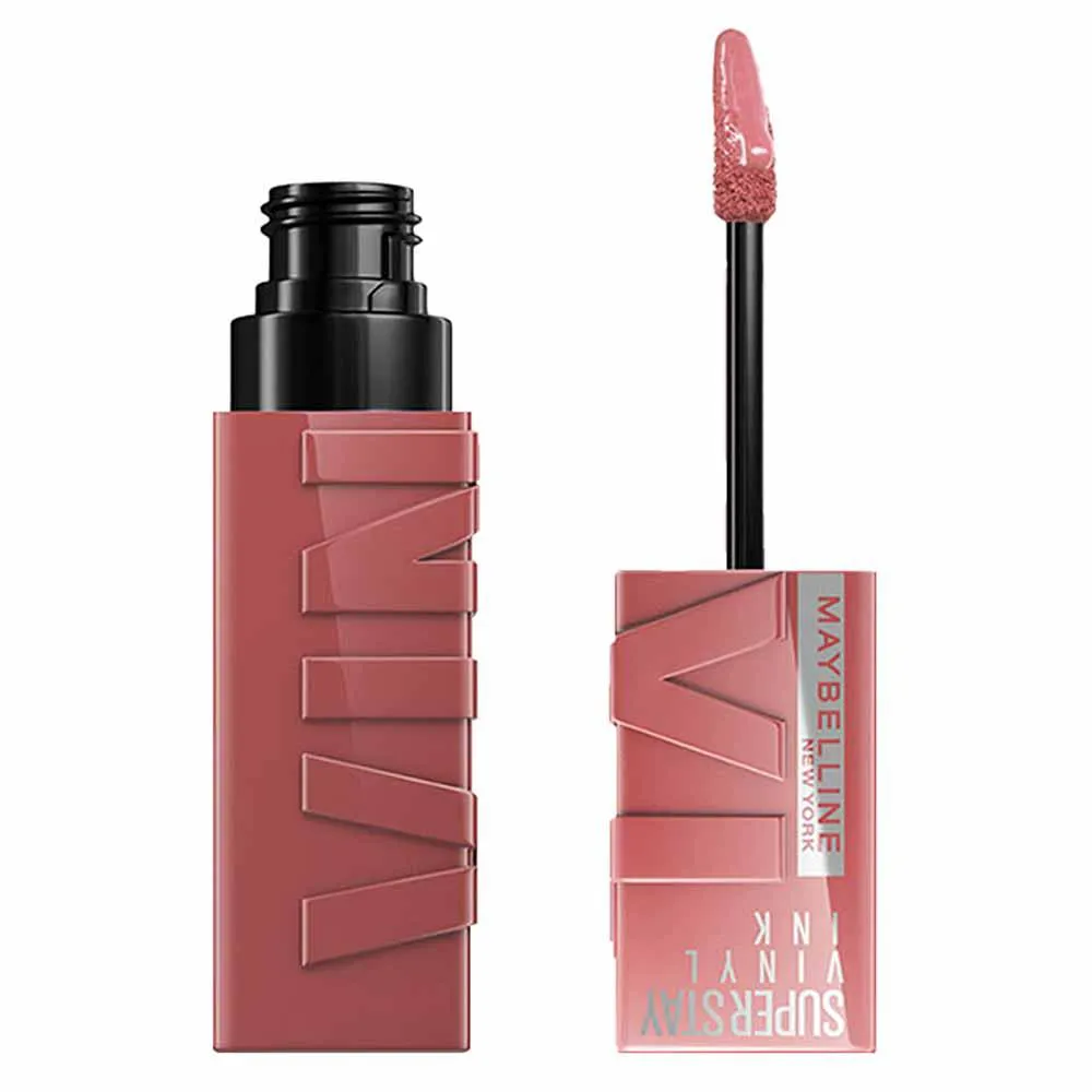 Batom Líquido Maybelline Ny Super Stay Vinyl Ink 4,2Ml Cheeky