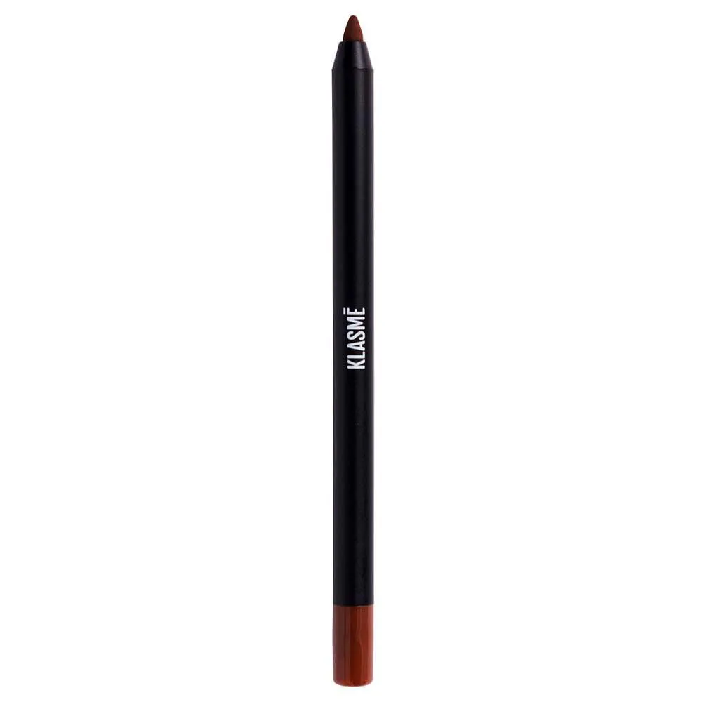 Lápis Delineador em Gel Klasme Eyeliner Pincel Marrom