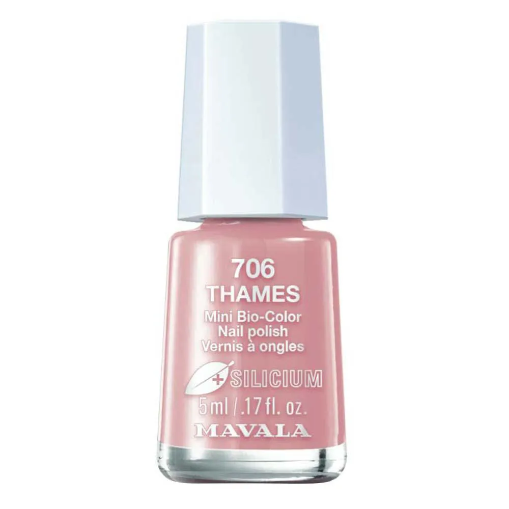 Esmalte Cremoso Mavala Mini Bio-Color'S + Silicio 5Ml Thames 706