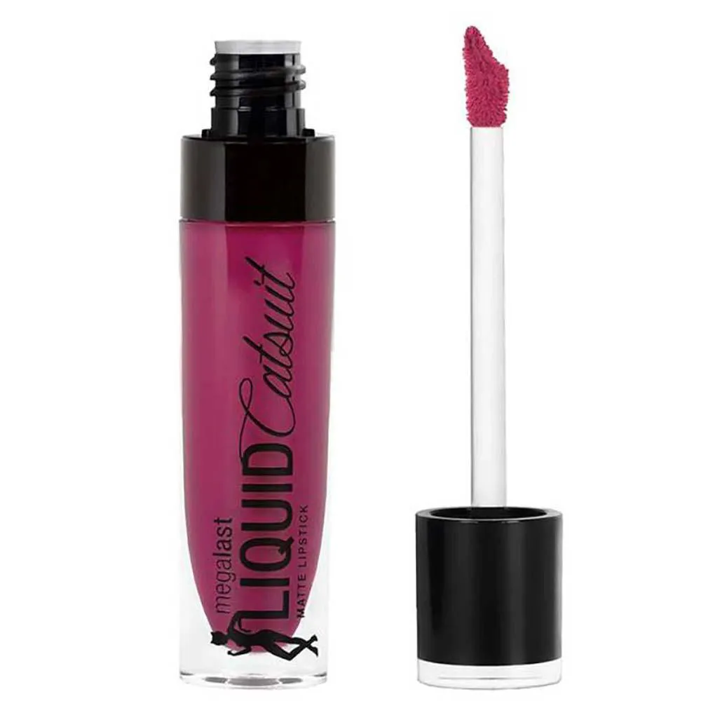 Batom Líquido Matte Longa Duração Wet N Wild - Catsuit Berry Recognize