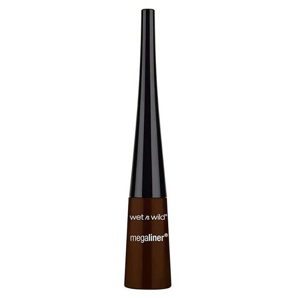 Delineador de Olhos Liquido Wet N Wild - Megaliner Dark Brown