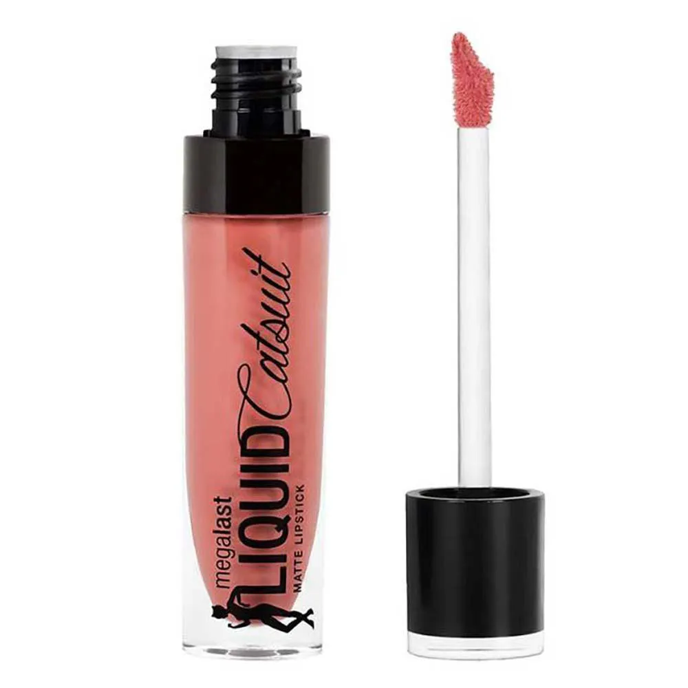 Batom Líquido Matte Longa Duração Wet N Wild - Catsuit Nudist Peach