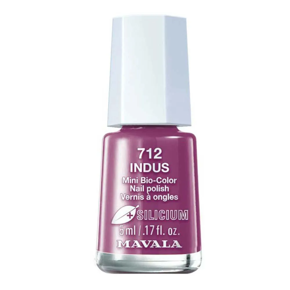 Esmalte Cremoso Mavala Mini Bio-Color'S + Silicio 5Ml Indus 712