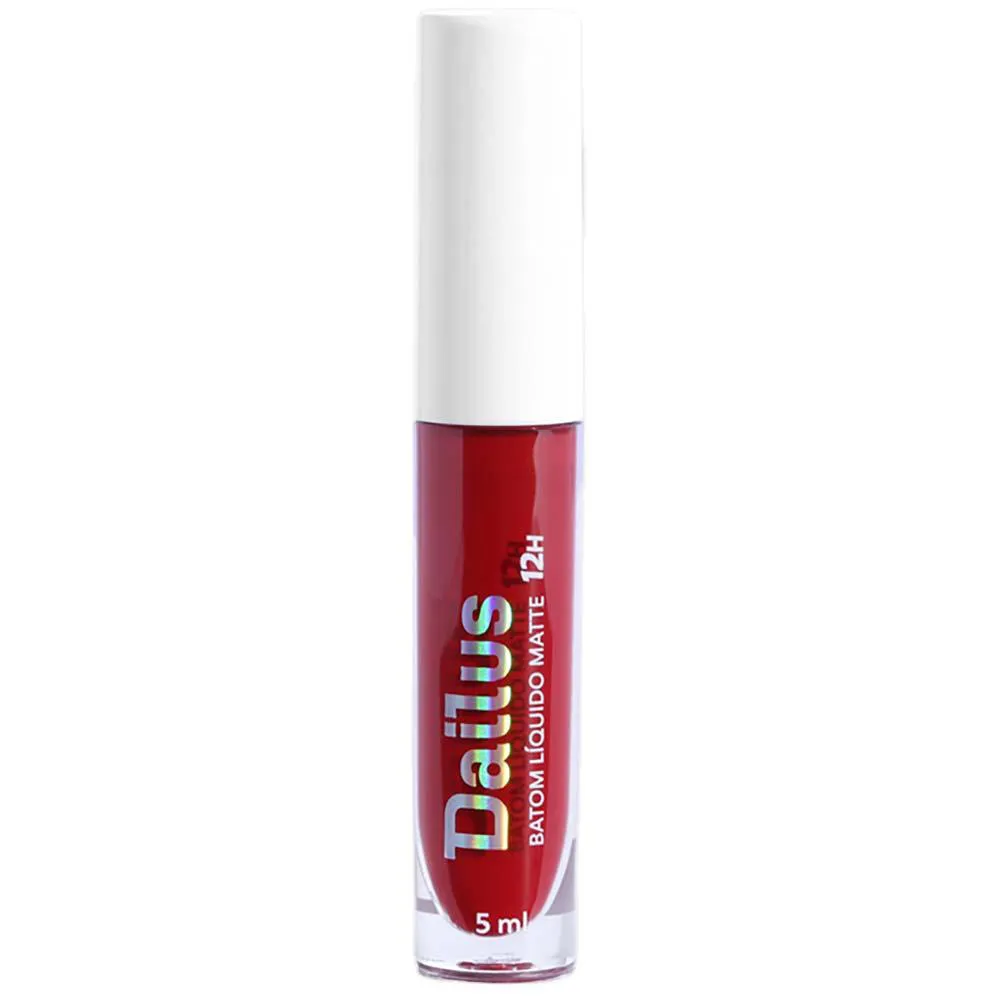Batom Líquido Dailus Matte 12H Rubi