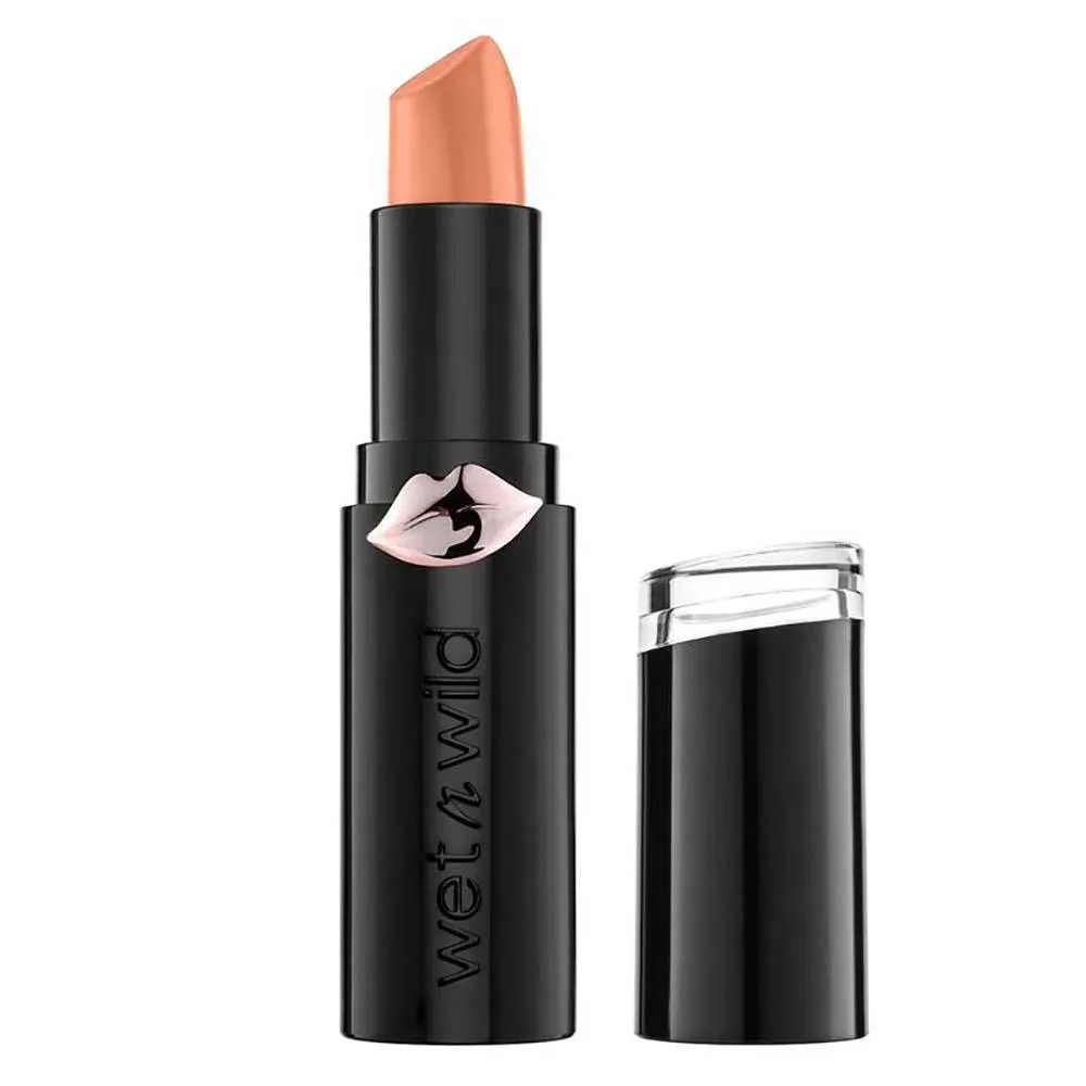 Batom Matte Longa Duração Wet N Wild Megalast Never Nude