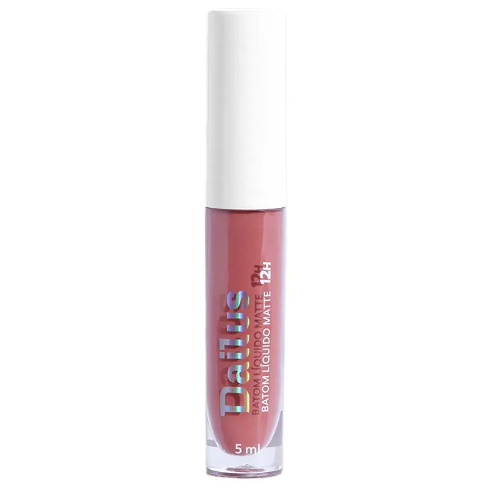 Batom Líquido Dailus Matte 12H Nude