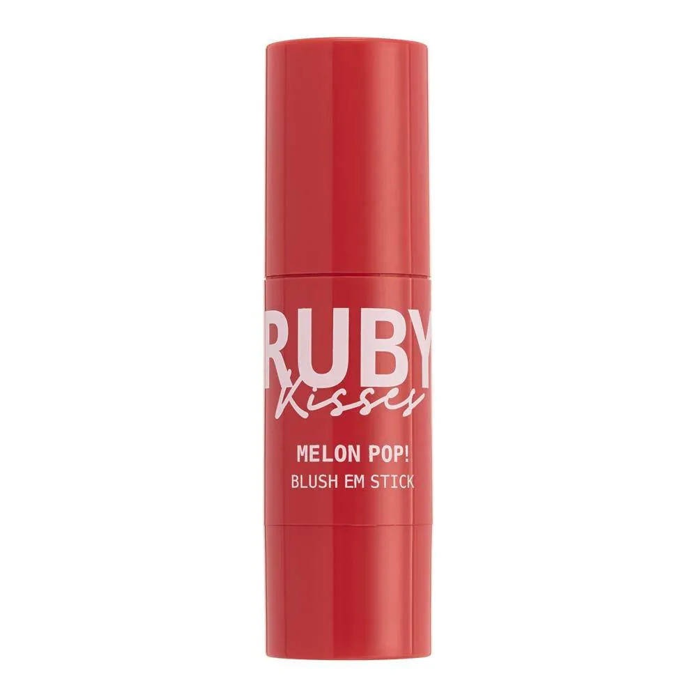 Blush em Stick Ruby Kisses Melon Pop Peach