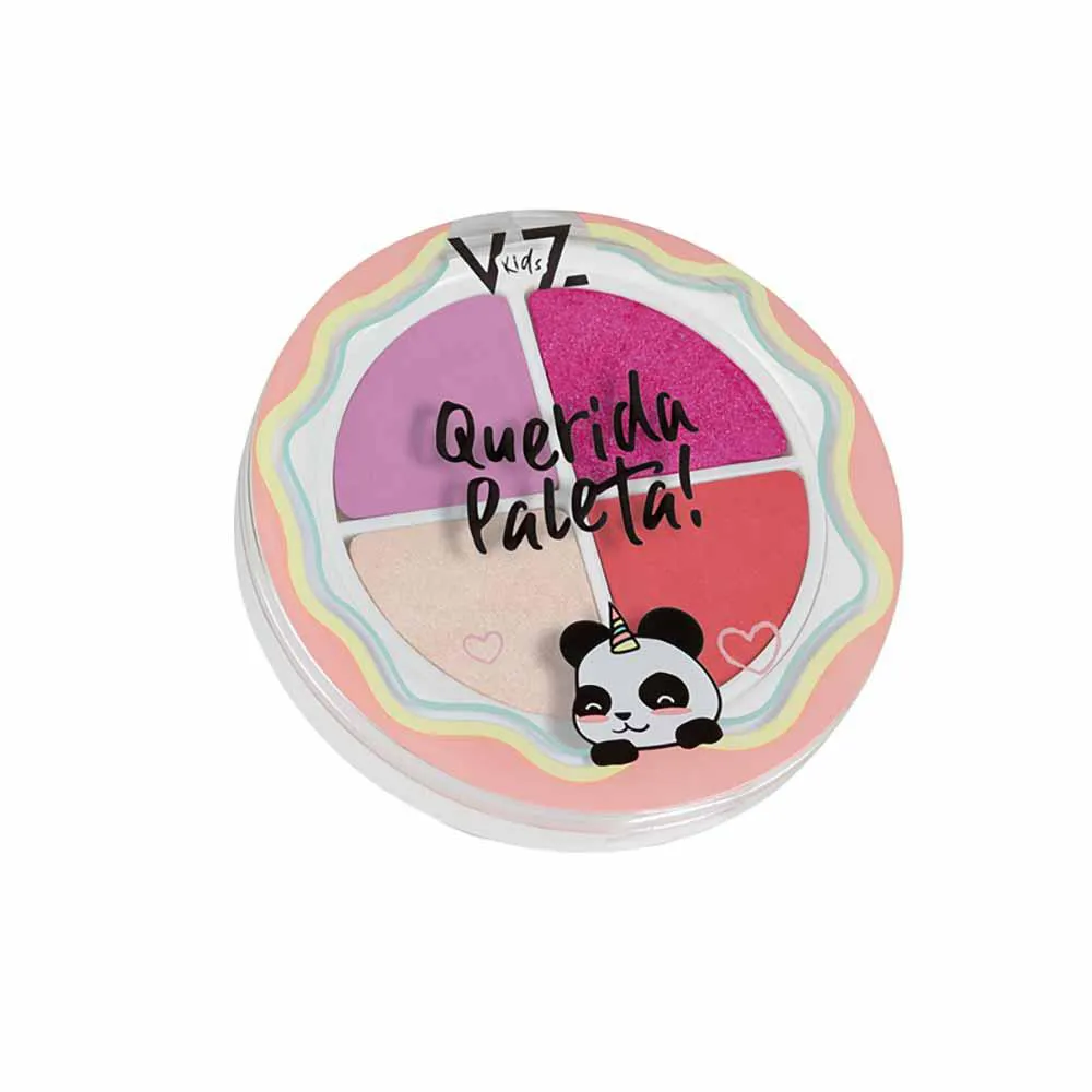 Paleta de Sombras Infantil Vizzela Querida Paleta 1 UN