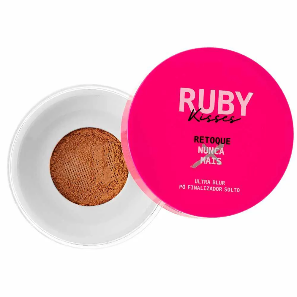 Pó Finalizador Solto Ruby Kisses Ultra Blur - Retoque Nunca Mais Deep
