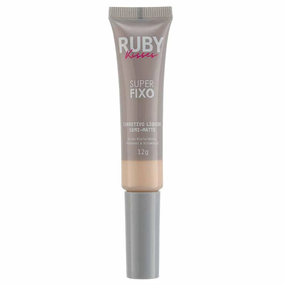 Corretivo Líquido Semi-Matte Ruby Kisses - Super Fixo 10