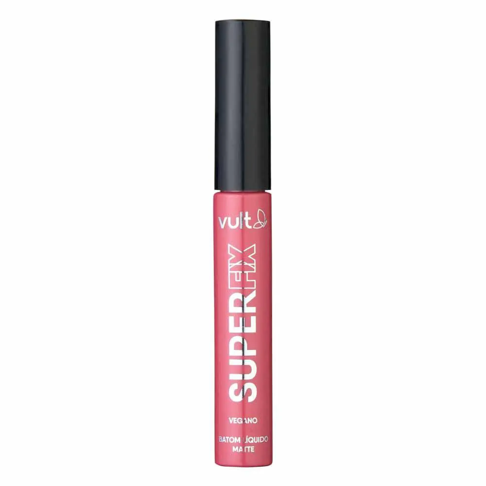 Batom Líquido Matte Vult - Super Fix 5Ml Rosa Queimado