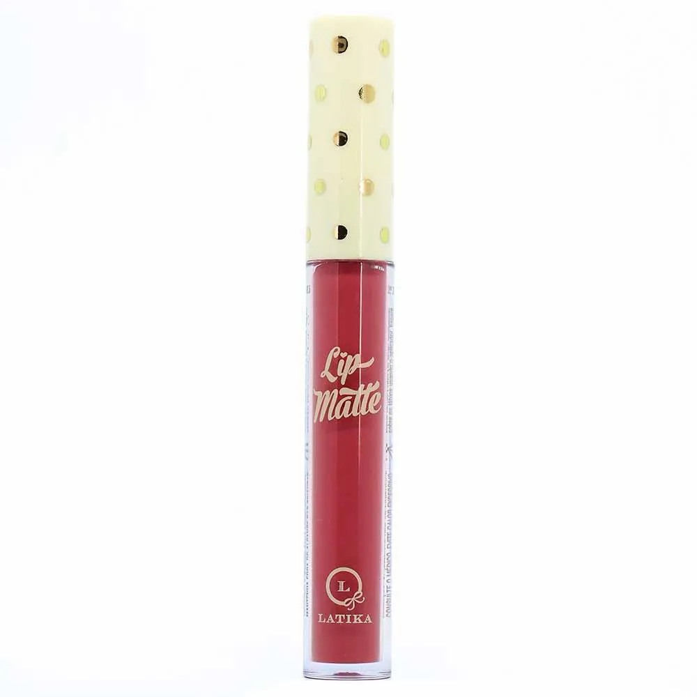 Batom Líquido Latika Lip Matte 9Ml N 40 Nude Rosado