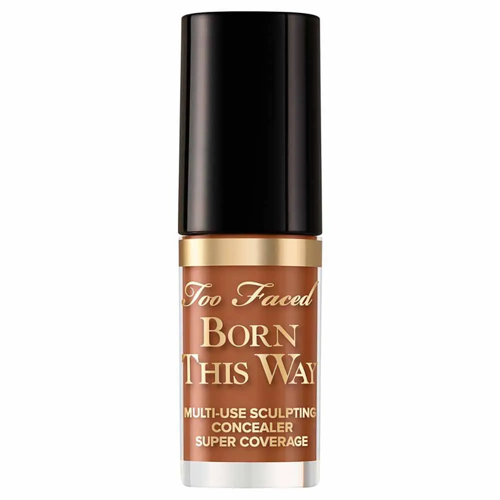 Corretivo Líquido Too Faced Born This Way Supercoverage Travel Size 2Ml Chestnut