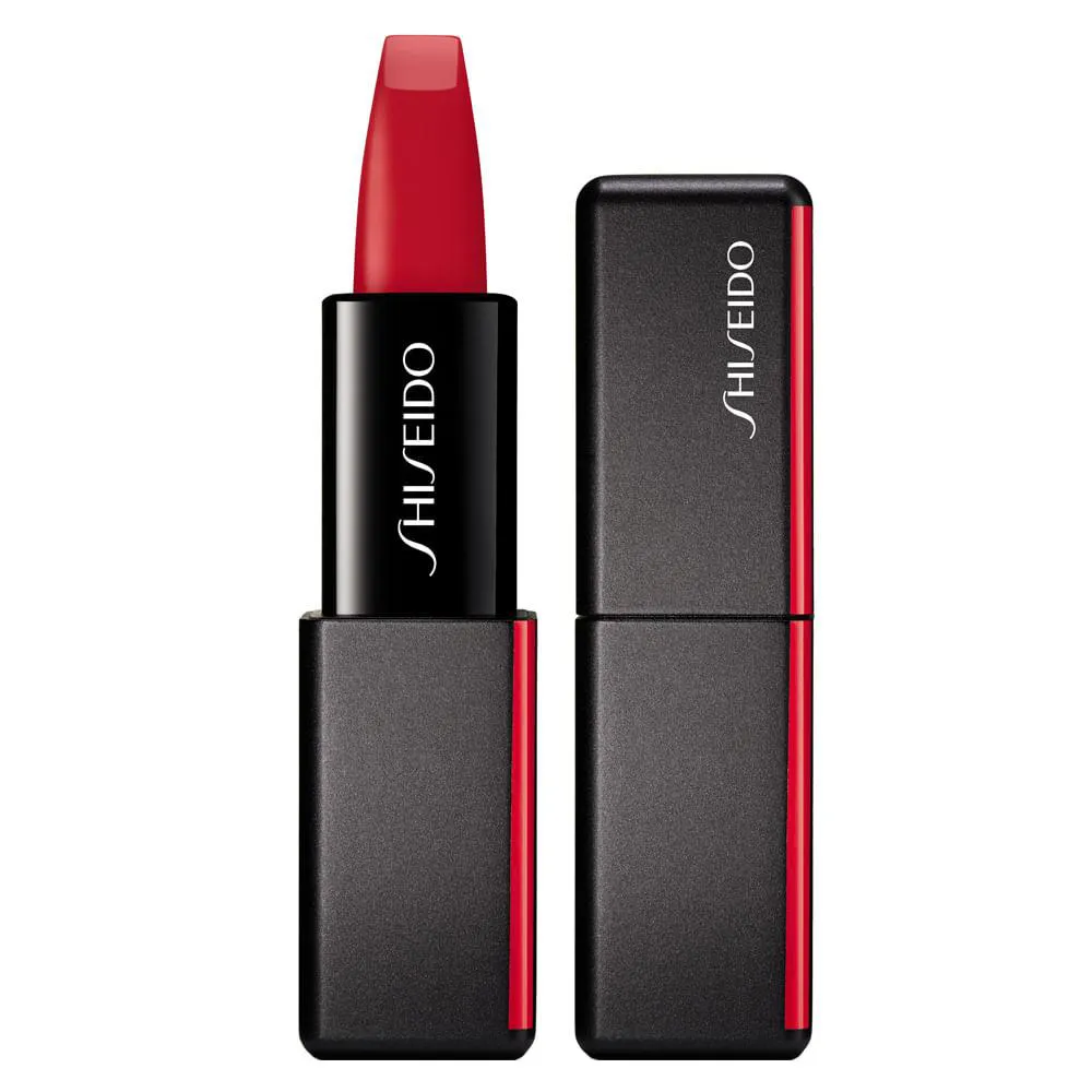 Modernmatte Powder Shiseido - Batom Matte 514 Hyper RED