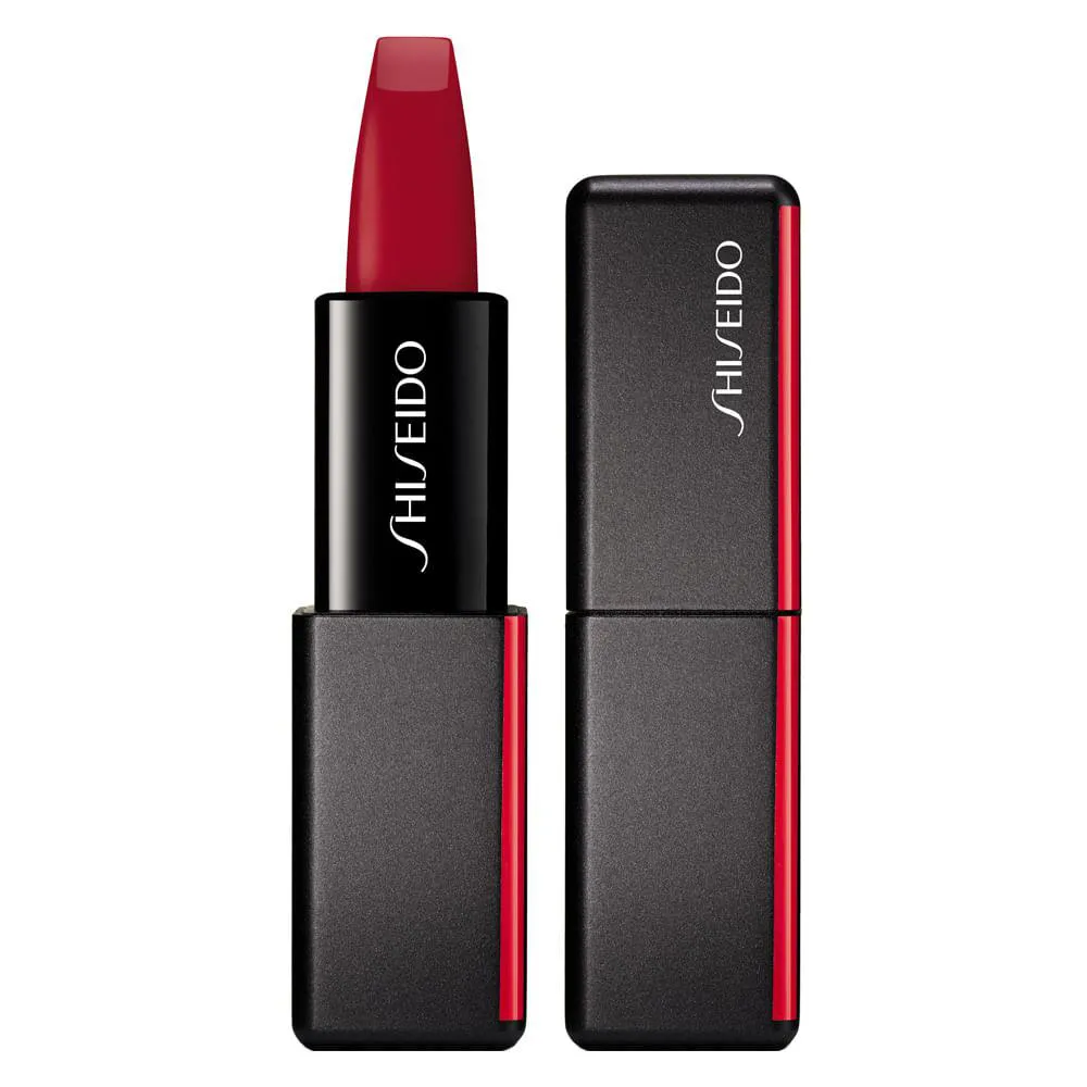 Modernmatte Powder Shiseido - Batom Matte 516 Exotic RED