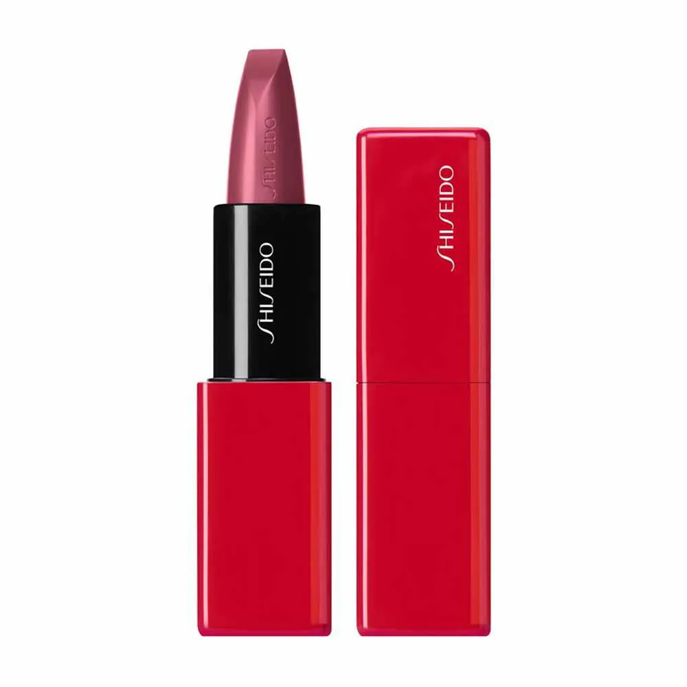 Batom Shiseido Technosatin Gel Lipstick 410 Lilac Echo