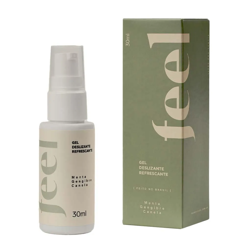 Gel Deslizante Feel Cosmetico Refrescante 30ml