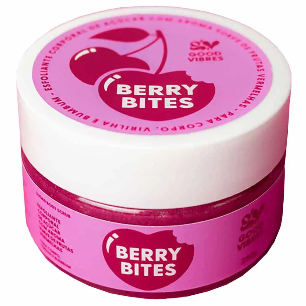 Esfoliante Corporal de Açúcar Berry Bites Good Vibres 250g