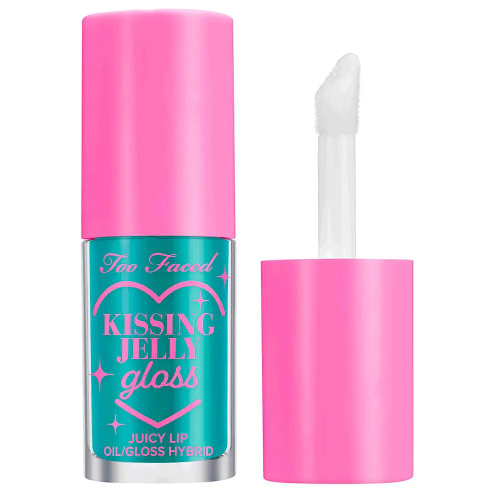 Brilho Labial Too Faced Kissing Jelly Gloss 4,5Ml Sweet Cotton Candy