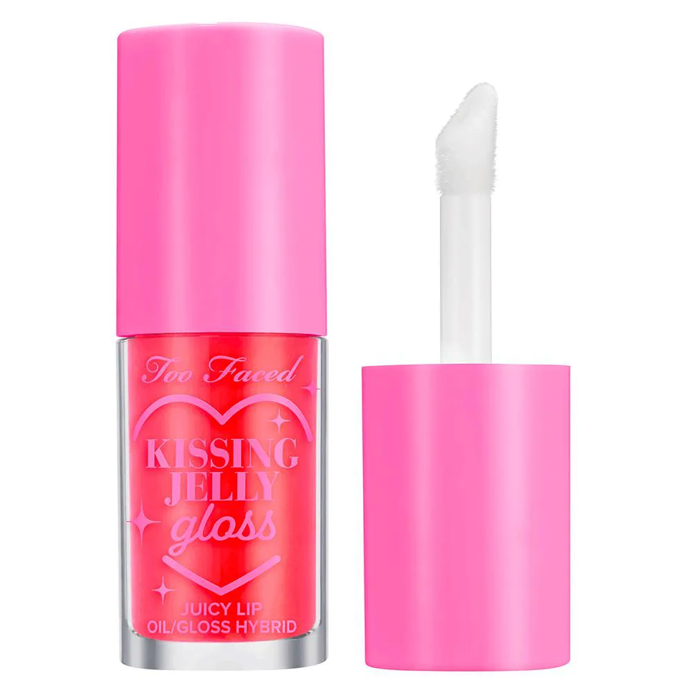 Brilho Labial Too Faced Kissing Jelly Gloss 4,5Ml Sour Watermelon