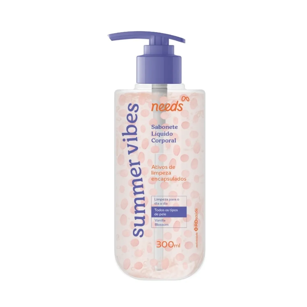 Sabonete Líquido Corporal Needs Summer Vibes Vanilla Blossom 300ml