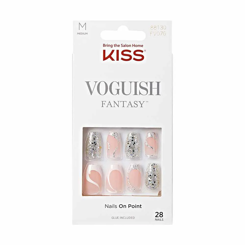 Unhas Postiças Kiss Ny Voguish Fantasy - Celebration